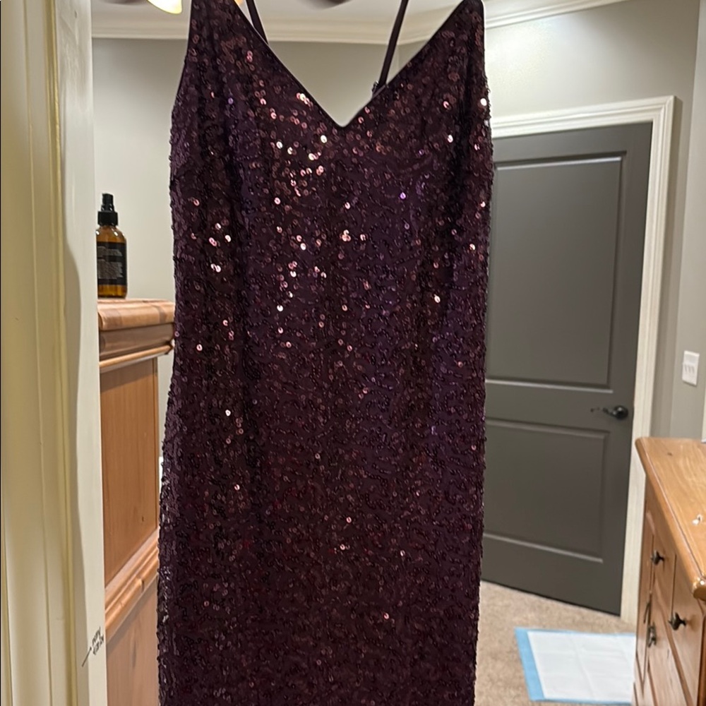 Ever Pretty Red Sequin Sheath Dress Cocktail